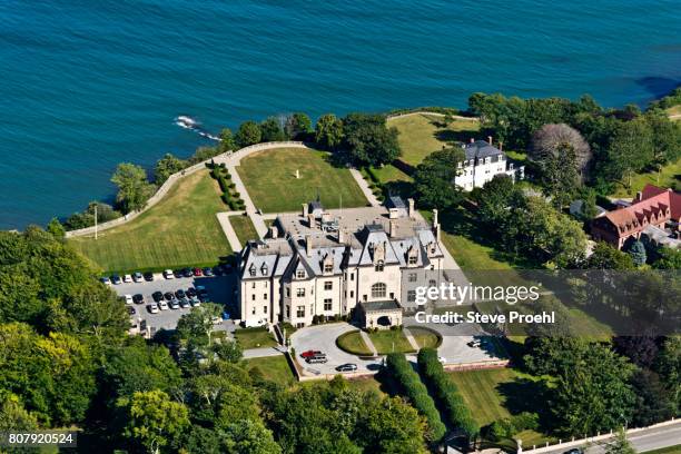 newport mansion - newport rhode island stock pictures, royalty-free photos & images