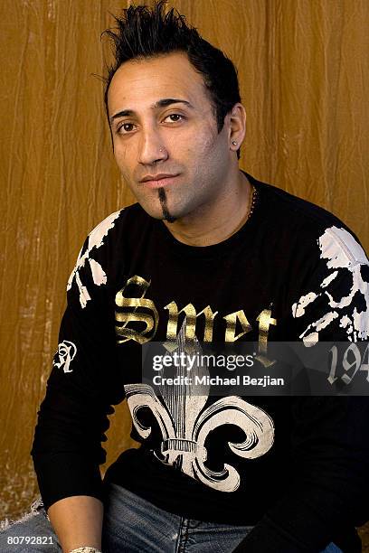 Adnan Ghalib poses at the Main Event Red Carpet Lounge and Green Suite on February 21, 2008 in Los Angeles, CA.