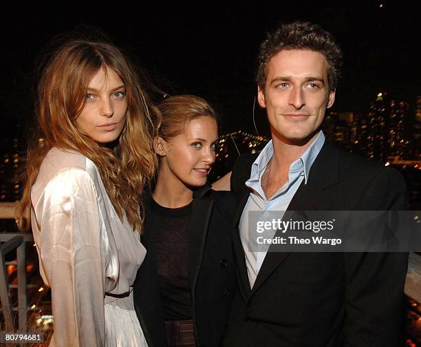 Daria Werbowy, Victoria Traina and Alexi Lubomirski