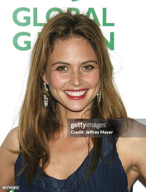 Model Josie Maran arrives at Global Green USA 5th pre-Oscar Party held at Avalon on February 20, 2008 in Hollywood, California.