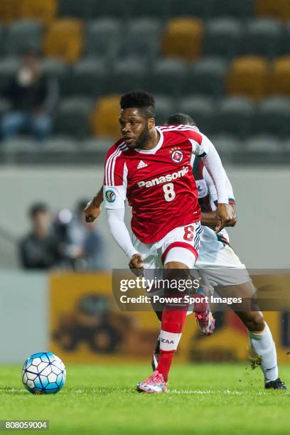 South China Midfielder Mahama Awal in action during the AFC Cup 2016 Group Stage, Group G between South China vs Mohun Bagan match on March 09, 2016...