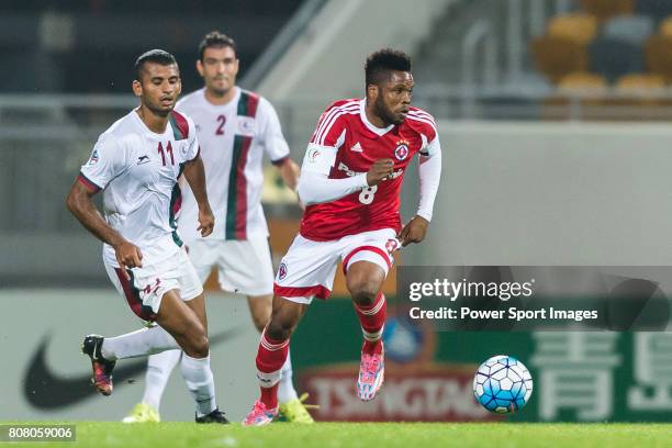 South China Midfielder Mahama Awal in action during the AFC Cup 2016 Group Stage, Group G between South China vs Mohun Bagan match on March 09, 2016...