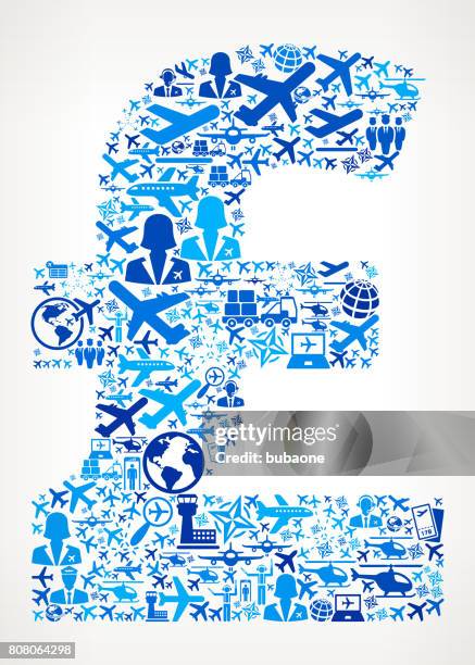 pound aviation and air planes vector graphic - airport ground crew uniform stock illustrations