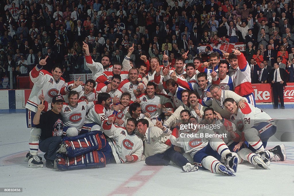 Portrait Of Cup-Winning Montreal Canadiens