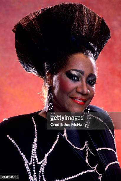 Patti LaBelle poses in January of 1982 in Boston, Massachusetts. LaBelle, American R&B/Soul singer/songwriter, has held her own in the limelight...