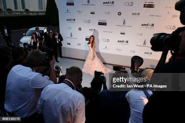 Jennifer Lopez arriving for the amfAR Cinema Against AIDS 2010 fundraiser at the Hotel Du Cap, Eden Roc, Cap D'Antibes during the Cannes Film Festival