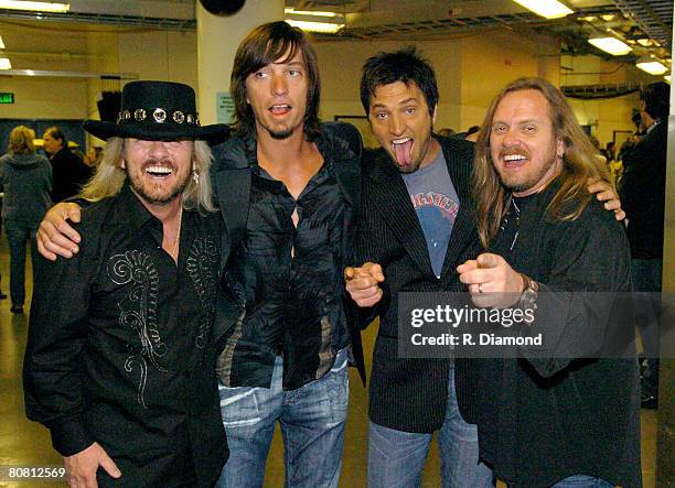 Donnie Van Zant - 38 Special Ringer T-Shirt by Concert Photos - Pixels