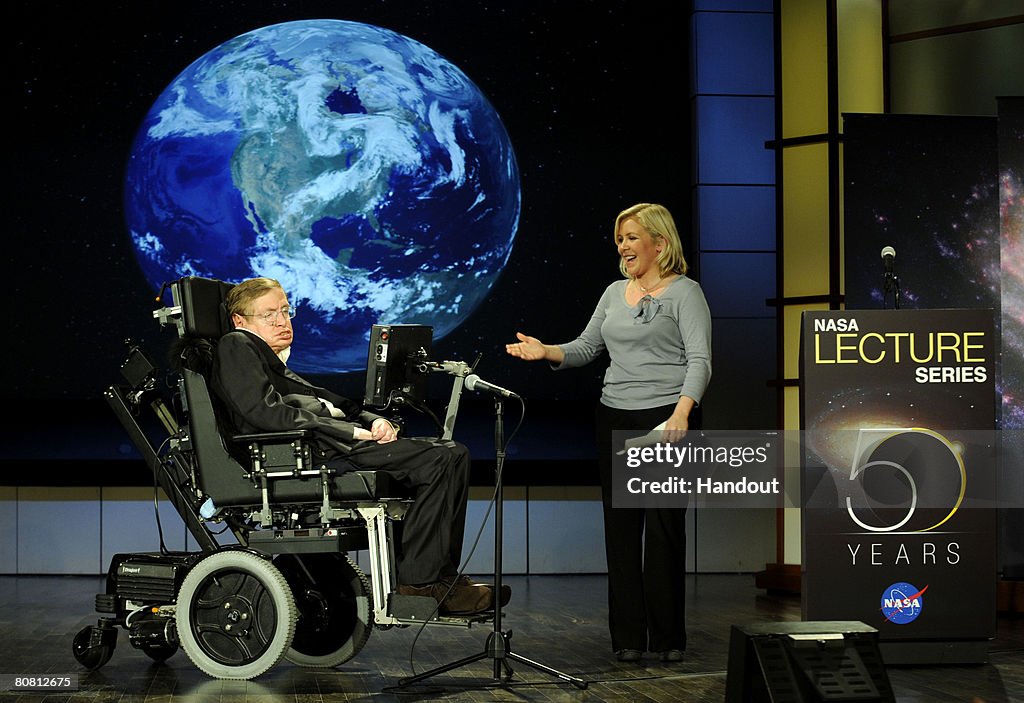 Hawking Offers Case For Space Travel On NASA Anniversary