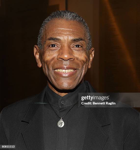 Actor Andre De Shields attends the 23rd annual Lucille Lortel awards at the American Airlines Theatre April 21, 2008 in New York City.