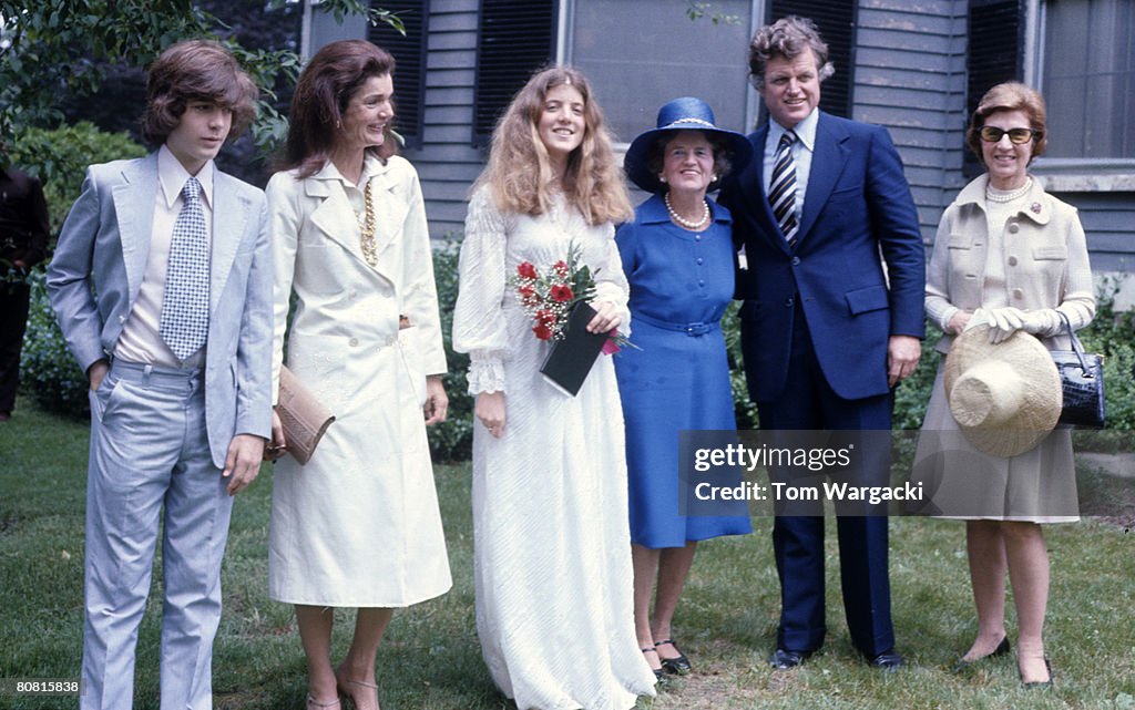 Caroline Kennedy's Graduation Party - June 6, 1973