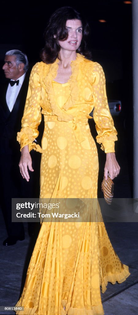 Jacqueline Kennedy Onassis At Metropolitan Opera House