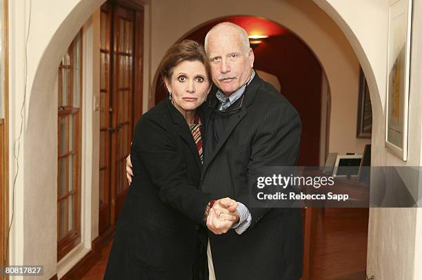 Carrie Fisher and Richard Dreyfuss
