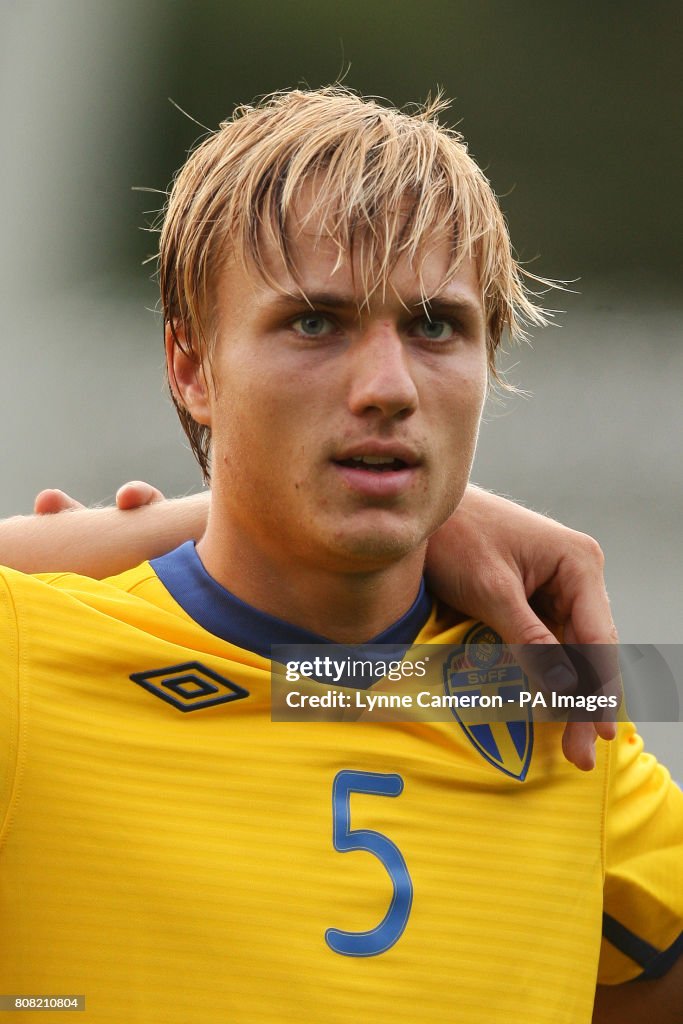 Soccer - Under-21 International Friendly - Scotland v Sweden - St Mirren Park