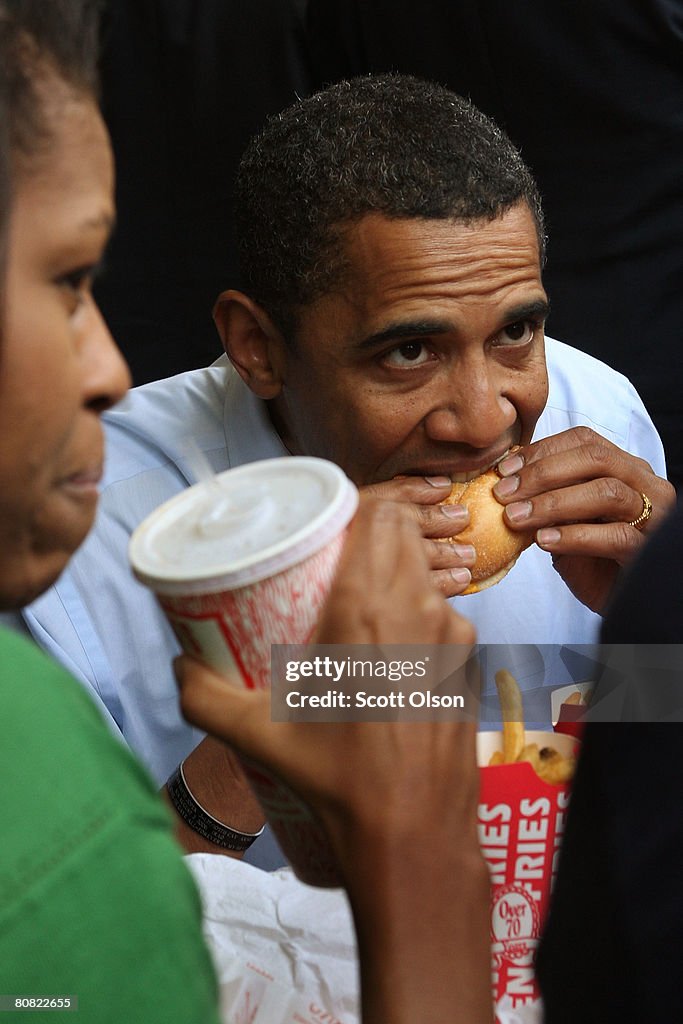 Barack Obama Campaigns In Remaining Primary States