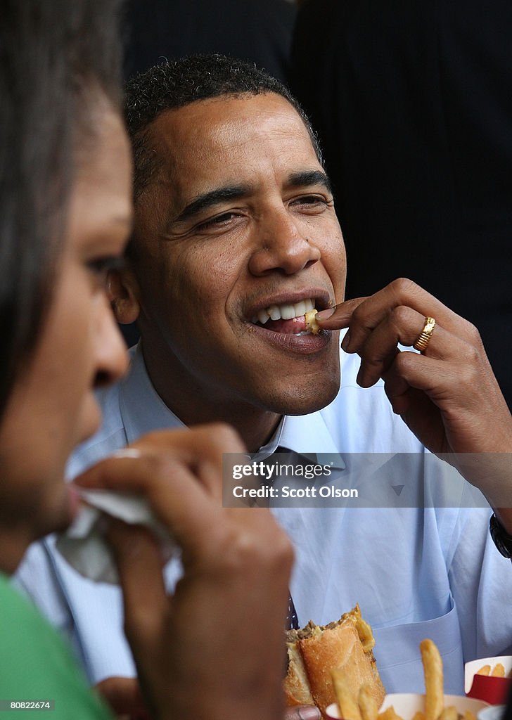 Barack Obama Campaigns In Remaining Primary States
