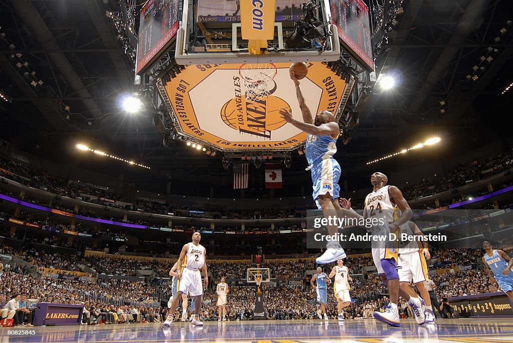 Denver Nuggets v Los Angeles Lakers, Game 1