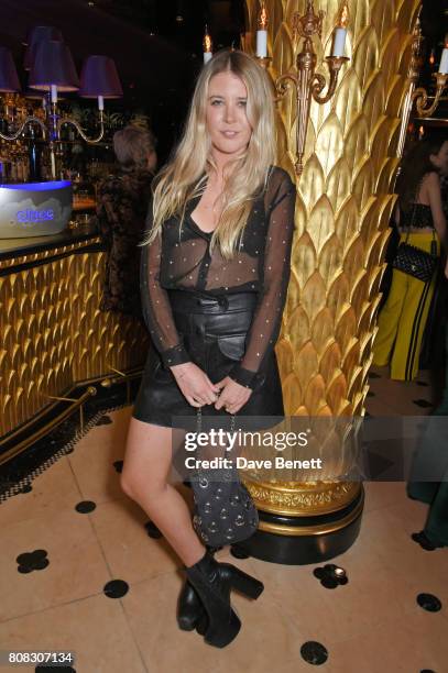 Gracie Egan attends the Rockins party to celebrate the Rockins Selfridges Pop-Up Shop at Park Chinois, supported by Ciroc, on July 4, 2017 in London,...