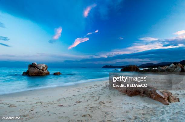 Santa Giusta beach. Costa Rei. Muravera. Castiadas. Cagliari district. Sardinia. Italy. Europe.