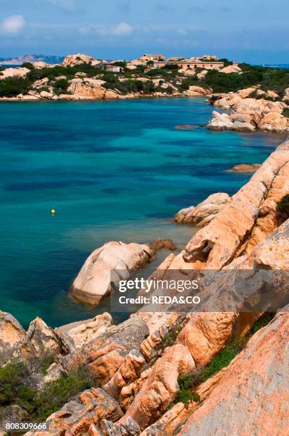 Cala Francese beach. La Maddalena. Olbia - Tempio district. Sardinia. Italy. Europe.
