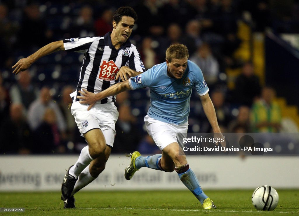 Soccer - Carling Cup - Third Round - West Bromwich Albion v Manchester City - The Hawthorns