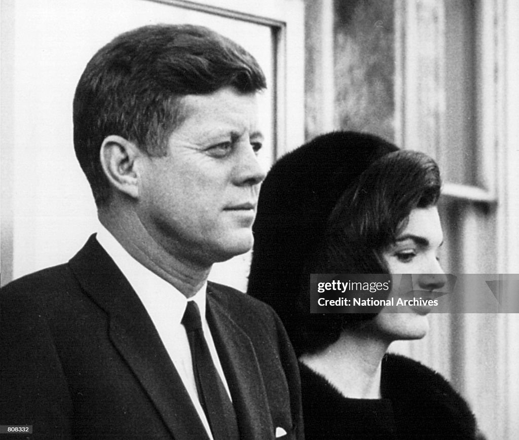 John and Jackie Kennedy