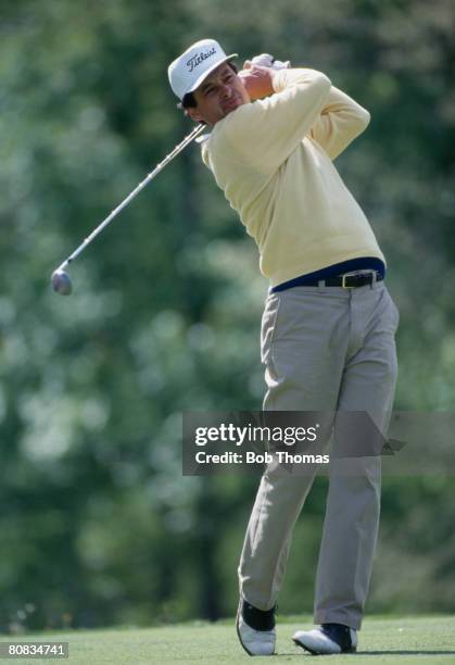 American golfer Loren Roberts during the Memorial Tournament held at Muirfield Village, Ohio, USA in May 1989.