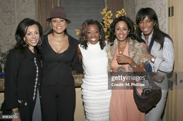 Lisa Harris, Lela Rochon Fuqua, Star Jones Reynolds, Malaak Compton-Rock and Natalie Cole