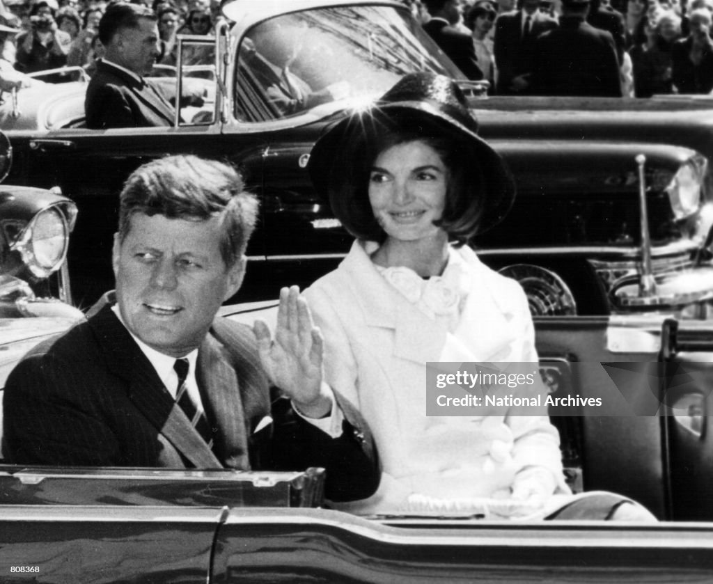 John and Jackie Kennedy