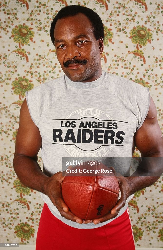 Football Hall of Fame Running Back Jim Brown Portait Session