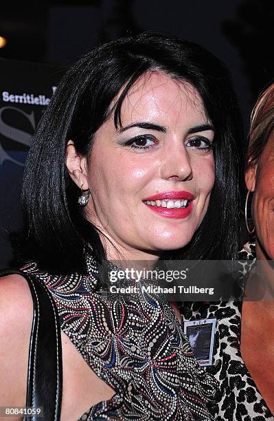 Actress Monica Ramon arrives at the world premiere of the movie "Polanski Unauthorized", held at the Westwood Majestic Crest Theater on April 23,...