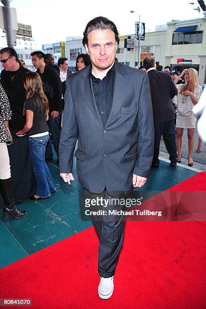 Actor/Director Damian Chapa arrives at the world premiere of the movie "Polanski Unauthorized", held at the Westwood Majestic Crest Theater on April...