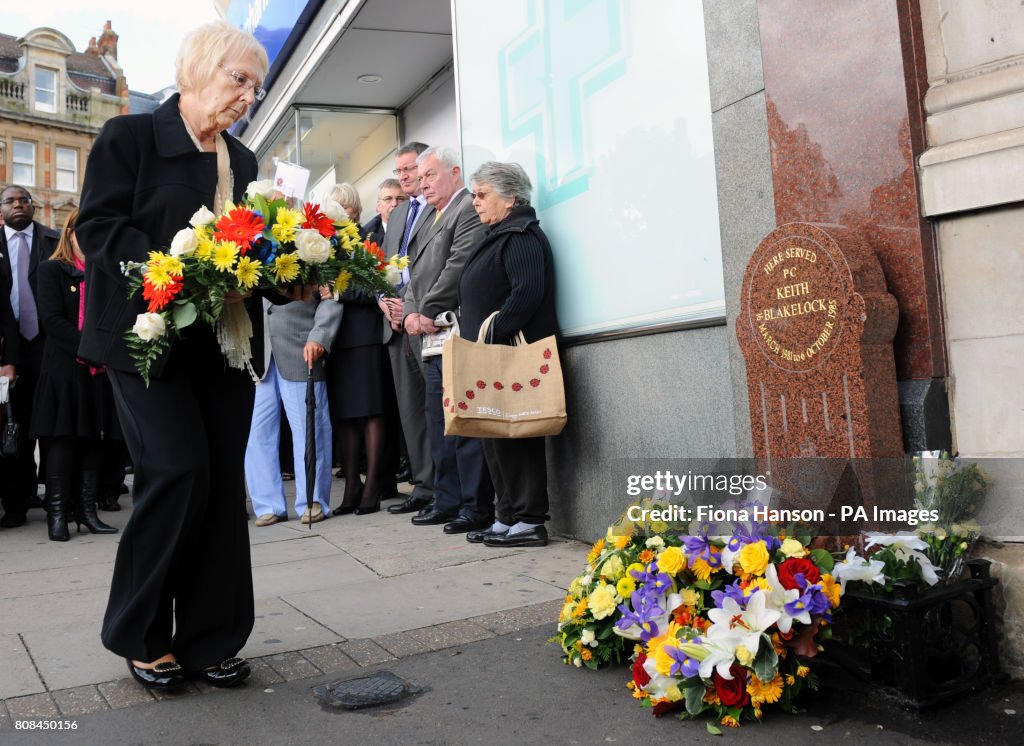 PC Keith Blakelock memorial service