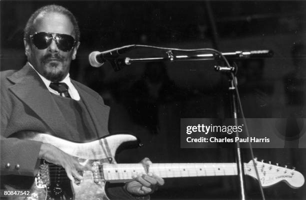 Photo of Snooks Eaglin at the Blues Estafette, Utrecht, Holland, 1991