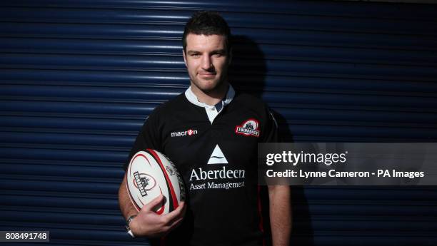 Edinburgh Rugby's Fraser McKenzie during a press conference ahead of match against Ulster at Murrayfield Stadium, Edinburgh.