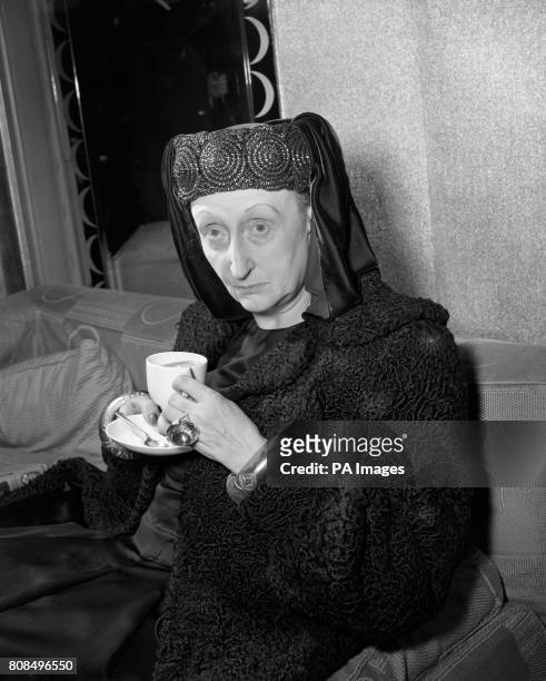 Dr. Edith Sitwell , member of the famous literary family. Dr. Sitwell, sister of Sir Osbert Sitwell and Sacheverell Sitwell, is an historian,...