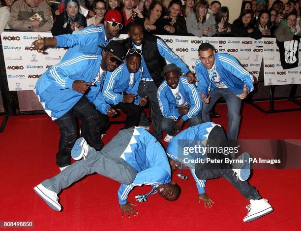 Peridot arriving for the 2010 Mobo Awards, at the Echo Arena, Monarchs Quay, Albert Dock, Liverpool.