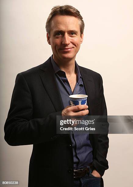 Actor Linus Roache of the film "Yonkers Joe" poses for a portrait at the Amex Insider's Center during the 2008 Tribeca Film Festival on April 24,...