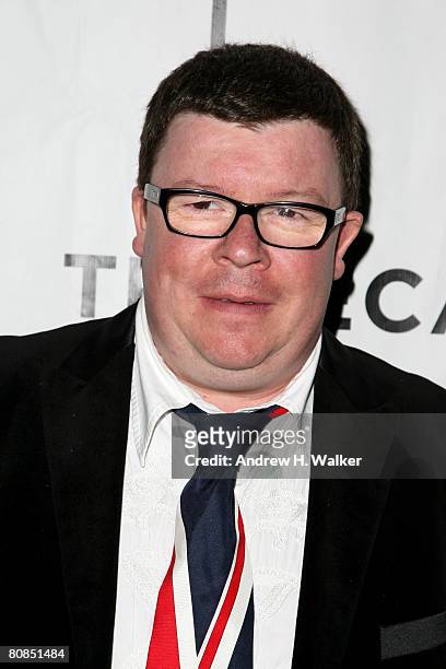 Actor Perry Benson attends the premiere of "Somers Town" during the 2008 Tribeca Film Festival on April 24, 2008 in New York City.