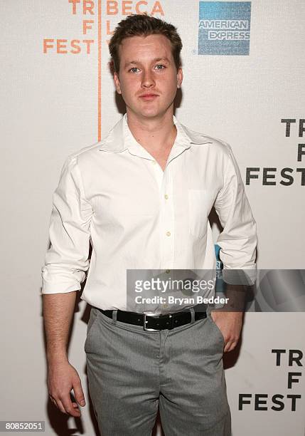 Actor Tom Guiry attends the premiere of "Yonkers Joe" during the 2008 Tribeca Film Festival on April 24, 2008 in New York City.