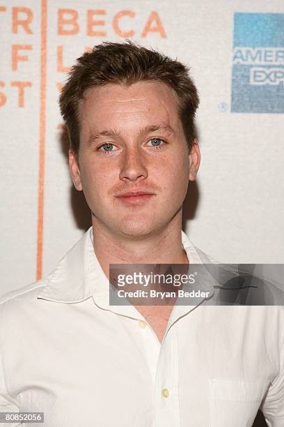 Actor Tom Guiry attends the premiere of "Yonkers Joe" during the 2008 Tribeca Film Festival on April 24, 2008 in New York City.