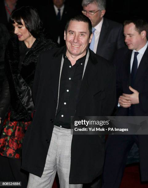 Jools Holland arrives for The Prince's Trust Rock Gala, at the Royal Albert Hall in London.