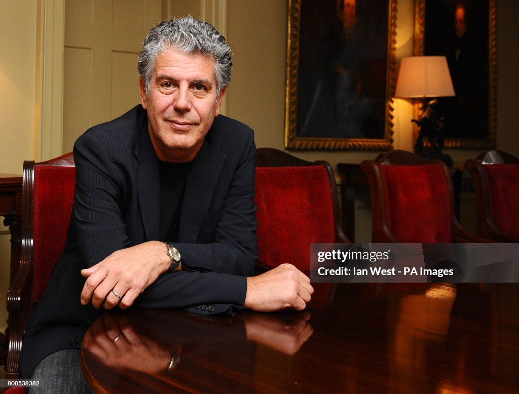 Anthony Bourdain photocall - London