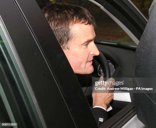 Niall Erskine uncle of tennis player Jamie Murray arrives for Jamie's wedding to Alejandra Gutierrez at Cromlix House Hotel near Dunblane.