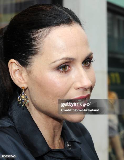 Actress Minnie Driver launches "Fashion Targets Breast Cancer" Ireland campaign at the Grafton Street store, April 25, 2008 in Dublin, Ireland....