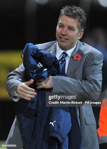 Preston manager Darren Ferguson during the npower Championship match at Deepdale, Preston.