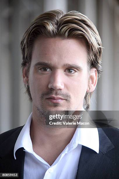 Sean Stewart eaves the Los Angeles Superior Court after his appearance for his trial appearance April 25, 2008 in Los Angeles, California. The son of...