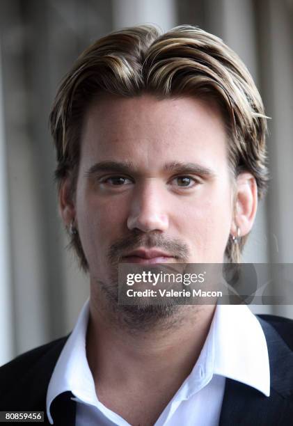 Sean Stewart leaves the Los Angeles Superior Court after his appearance for his trial appearance April 25, 2008 in Los Angeles, California. The son...