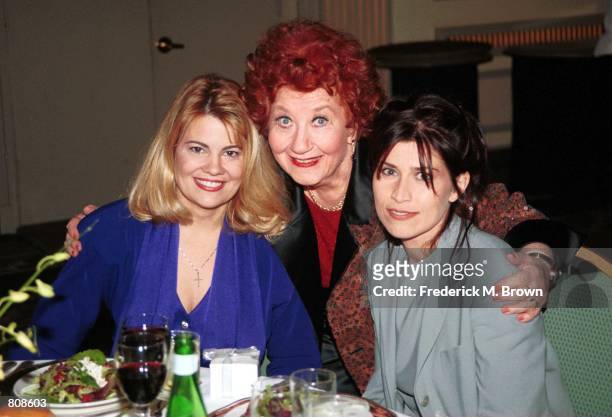 It was "Facts of Life" time again when actresses Lisa Welchel, left, Charlotte Rae and Nancy McKeon reunited during the Third Annual Friends of CLARE...