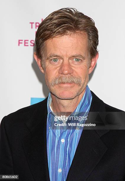 Actor Wiilliam H. Macy attends the premiere of "Bart Got A Room" during the 2008 Tribeca Film Festival on April 25, 2008 in New York City.