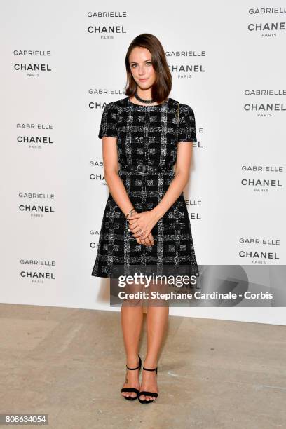 Kaya Scodelario attends the launch party for Chanel's new perfume "Gabrielle" as part of Paris Fashion Week on July 4, 2017 in Paris, France.